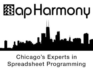 Custom Spreadsheet Development Chicago
